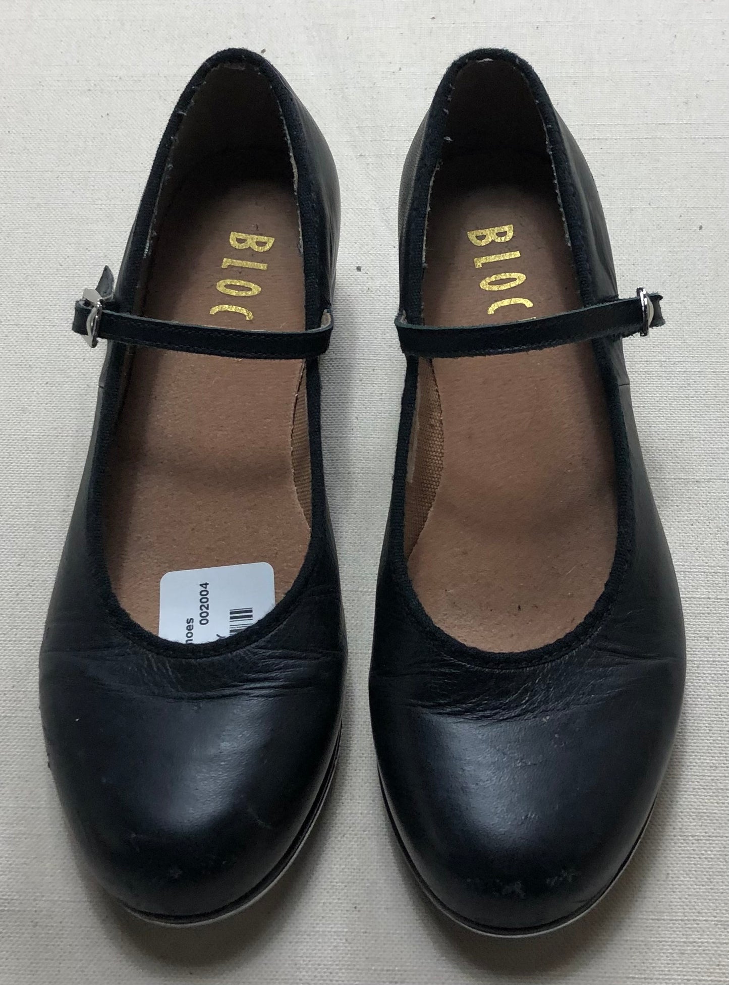 Black  Bloch Tap Shoes, 5.5Y