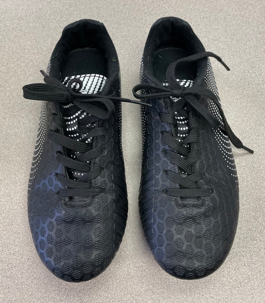 Black  Vizari Soccer Cleats, 1.5Y