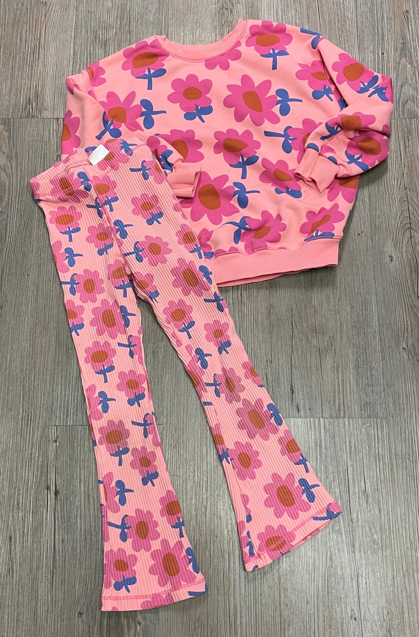 Pink  Zara 2pcs Legging/Sweat S, 6Y