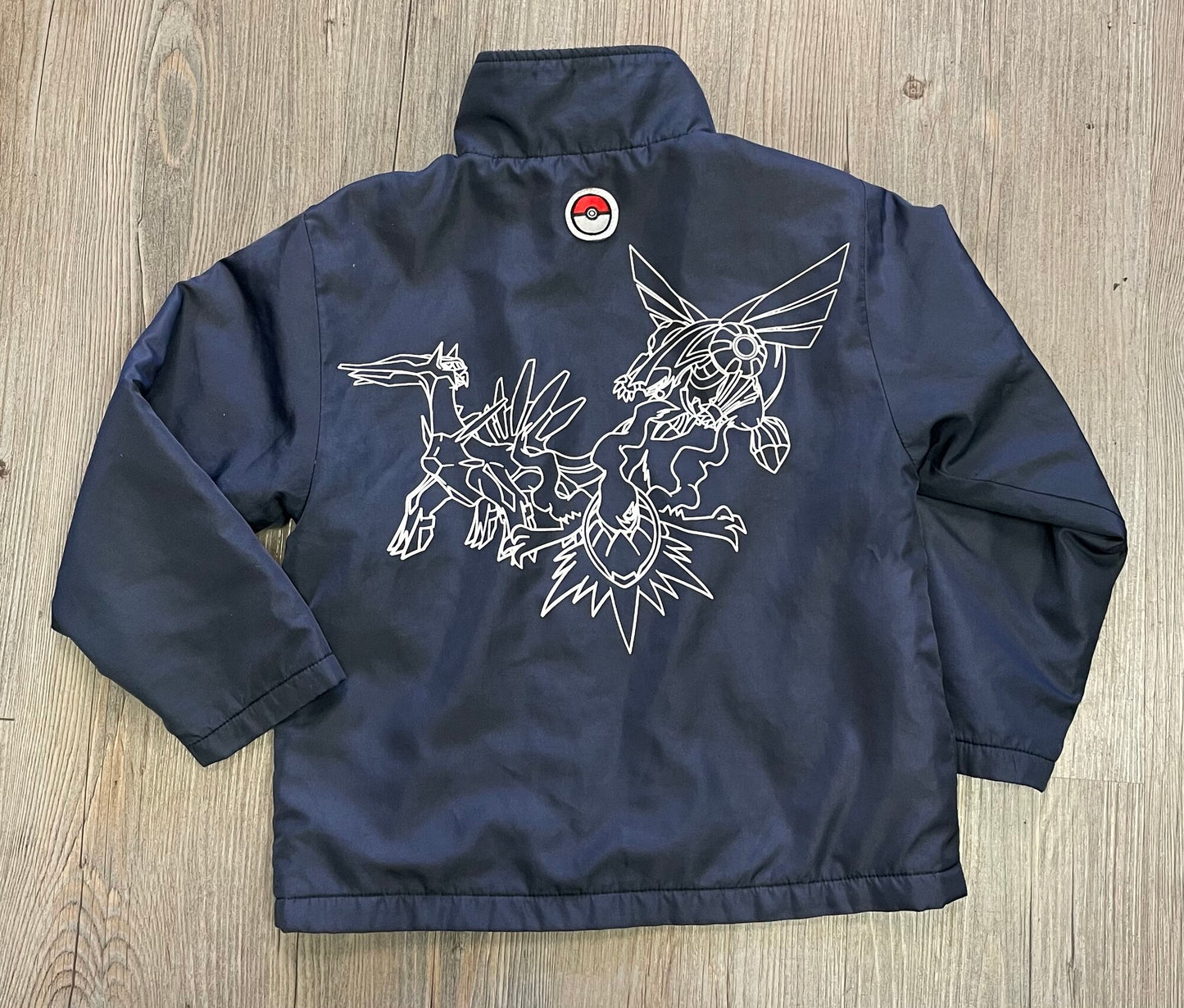 Navy  Pokemon Lined Jacket, 4Y