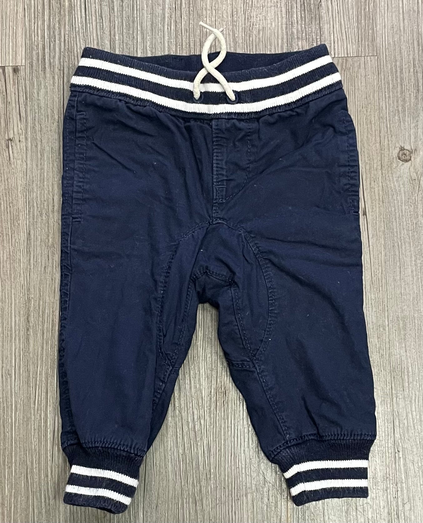 Navy  Baby Gap Lined Pants, 6-12M