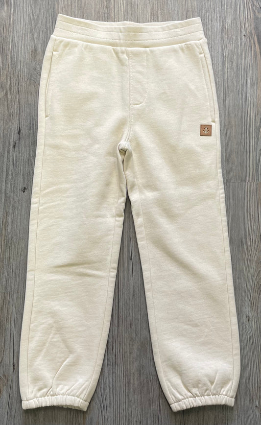 Beige  Batela Fleece Joggers, 6Y