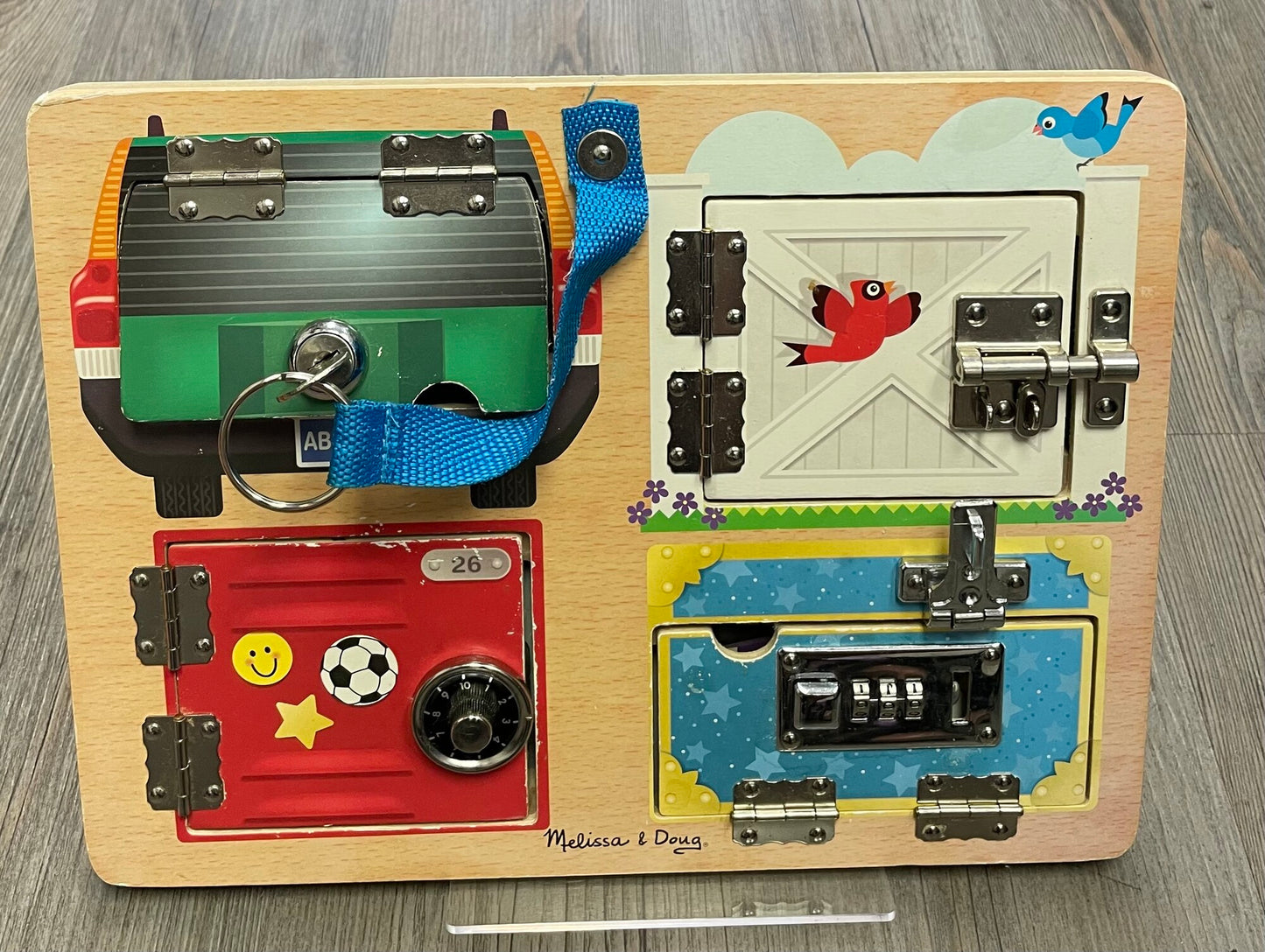 Multi  M&D Lock & Latch Board, 3Y+