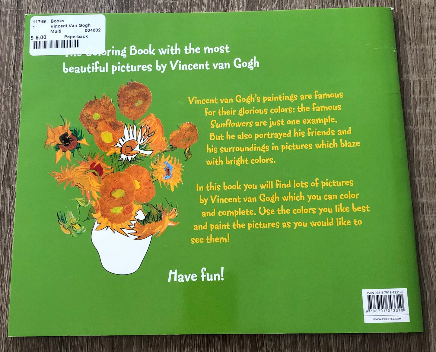 Multi  Vincent Van Gogh, Paperback