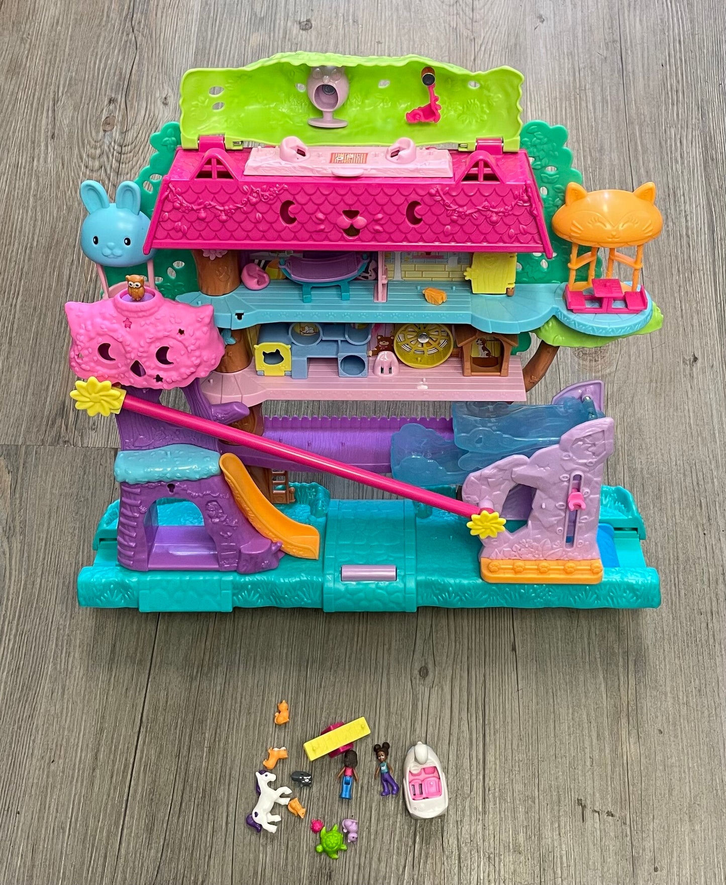 Multi  Polly Pocket Pollyville P, Pre-owned