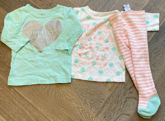Mint  Carters 3 Pcs, 3M