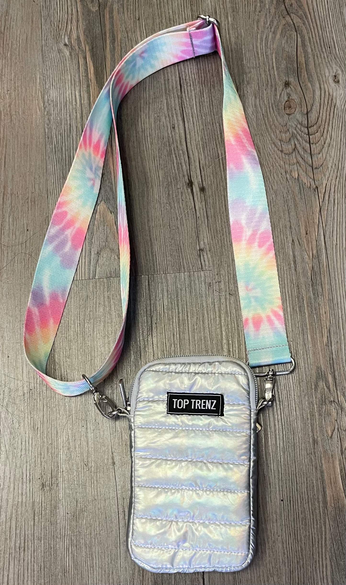 Silver  Top Trenz Puffer Cell Bag, Pre-owned