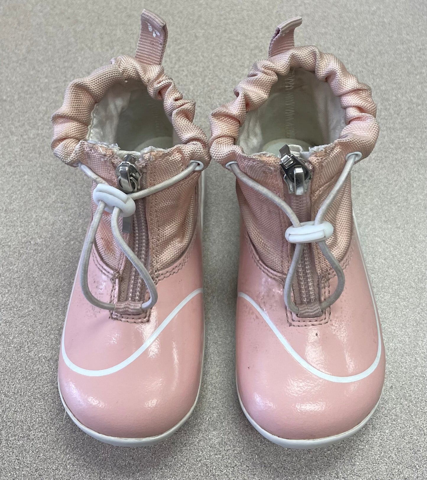 Pink  Bobux Hightop Shoes, 6T