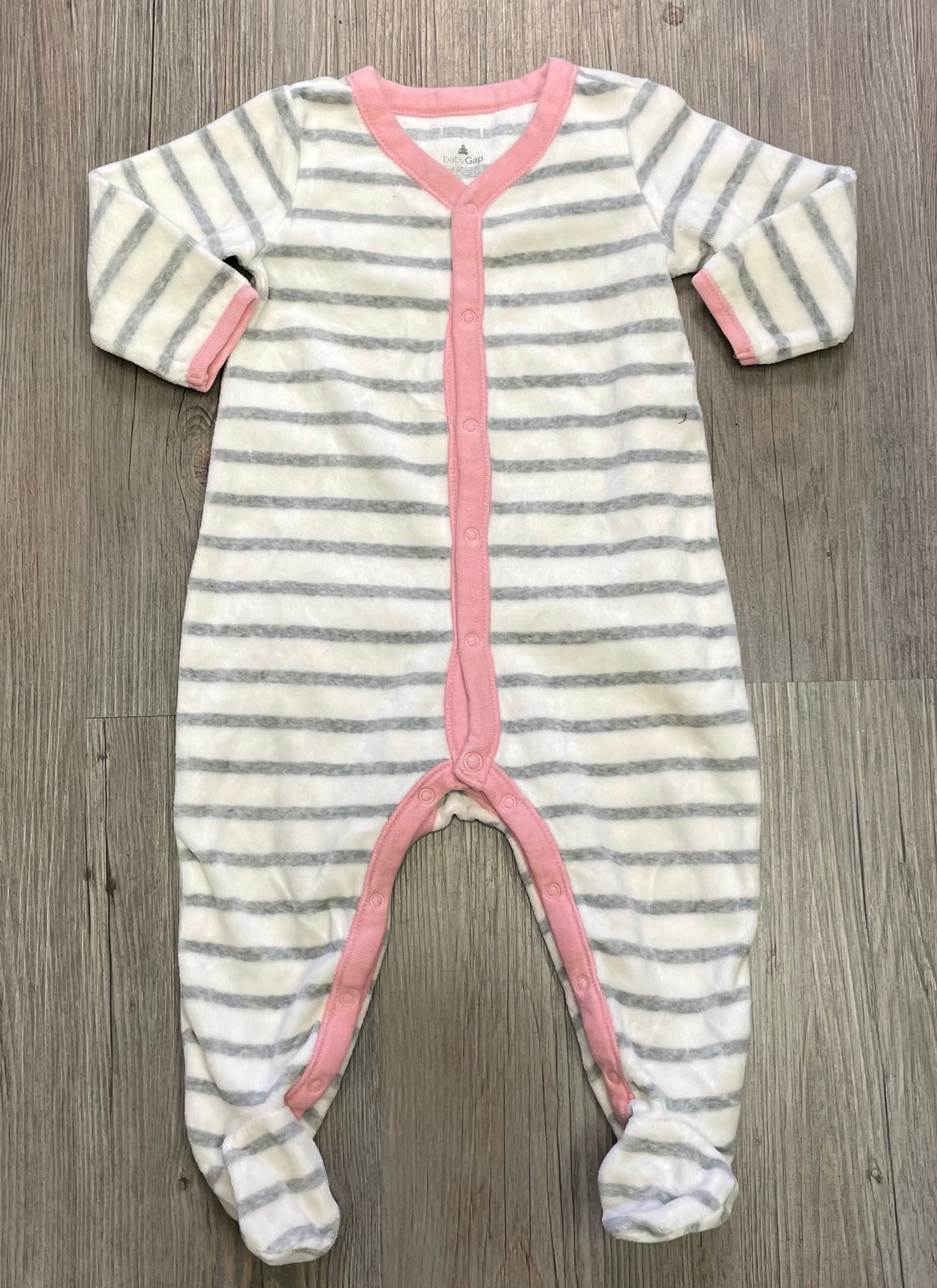 Multi  Baby Gap Pj Onesie, 9-12M
