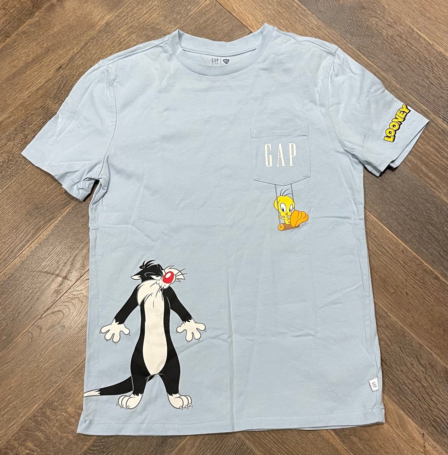 Blue  Gap Tee, 12Y