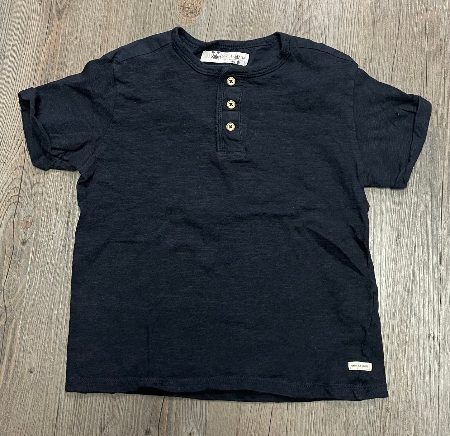 Navy  Zara Tee, 6Y