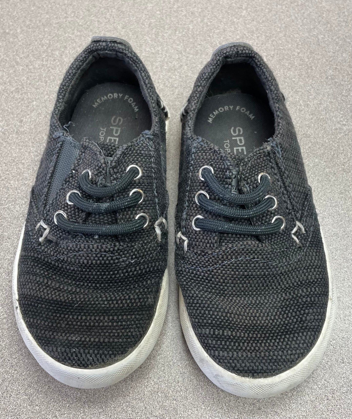 Charcoal  Sperry Sneaker, 7T
