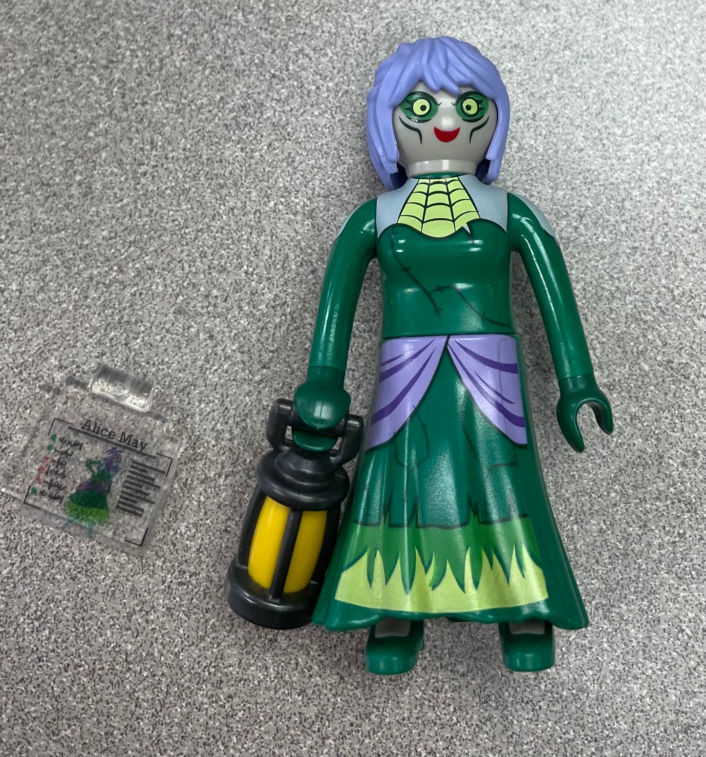 Green  Playmobil Ghost Girl, Pre-owned