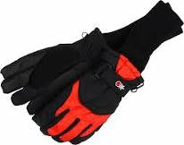 Red  Snowstoppers Nylon Glove, Age 12-16Y