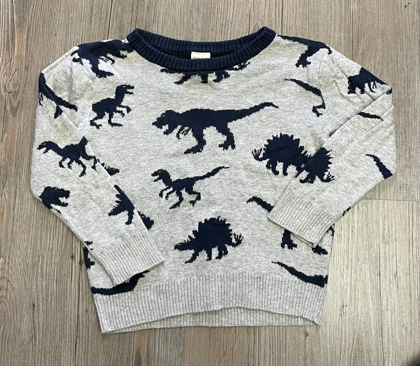 Grey  Gymboree Knit Sweater, 2Y