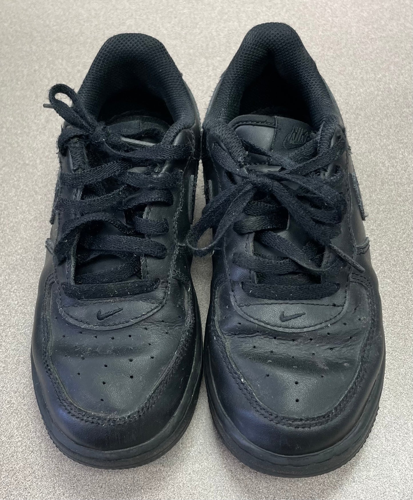 Black  Nike Lace Up Shoes, 1Y