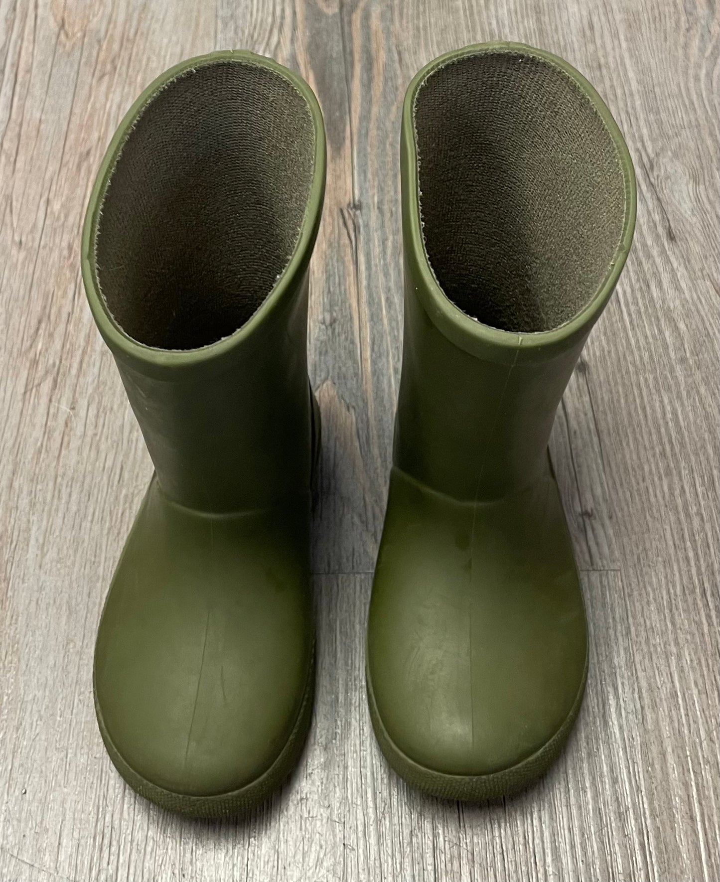 Green  Zara Rain Boots, 6T