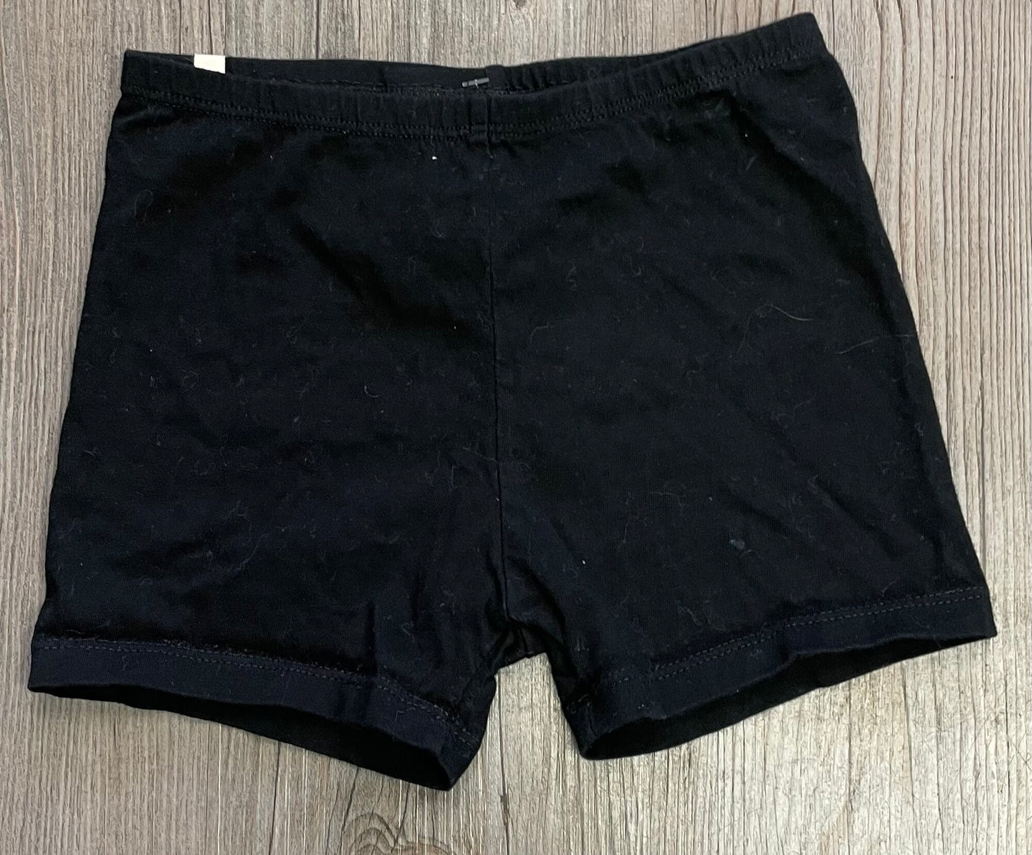 Black  Mini Mioche Shorts, 6Y