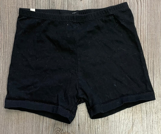 Black  Mini Mioche Shorts, 6Y