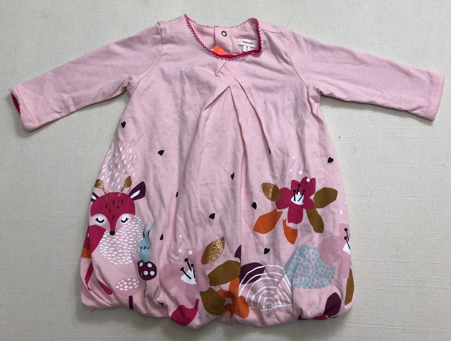 Multi  Catimini Dress, 9M