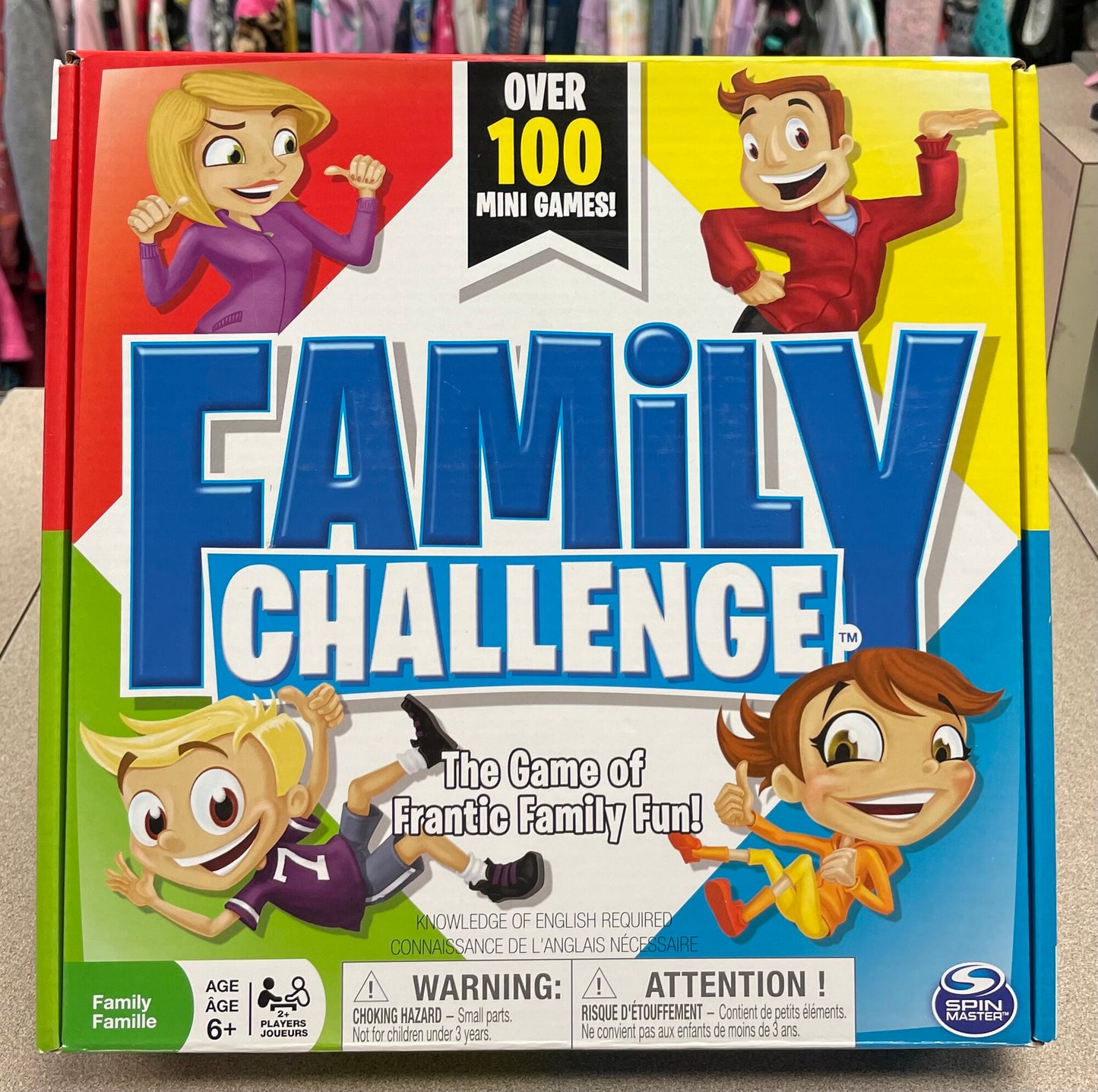 Multi  Family Challenge Game, 6Y+