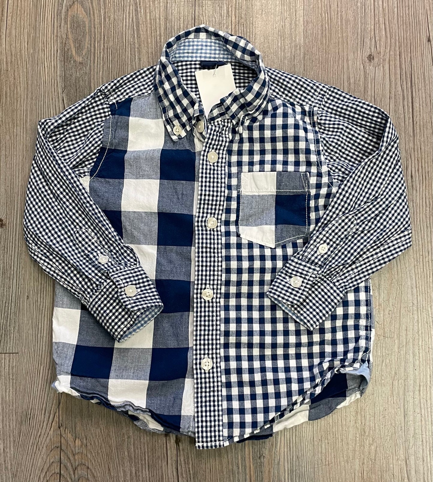 Blue  Gap Shirt LS, 3Y