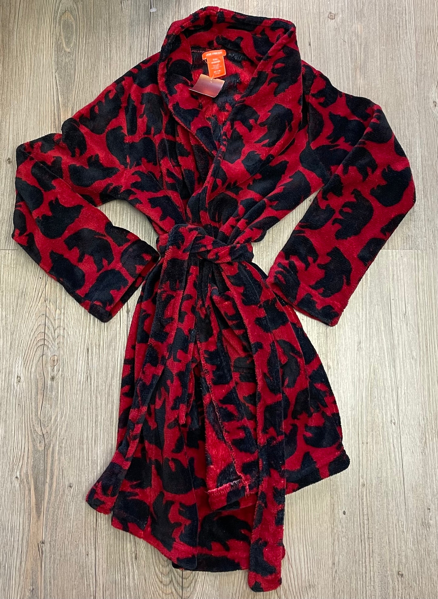 Red  Joe Fresh Robe, 7-8Y
