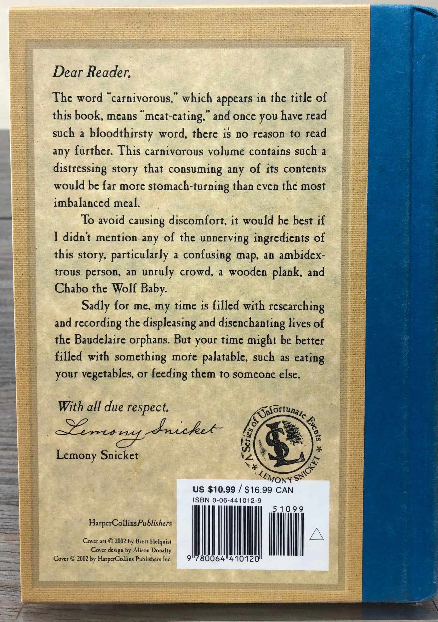 Multi  The Carnivorous Carnival, Hardcover