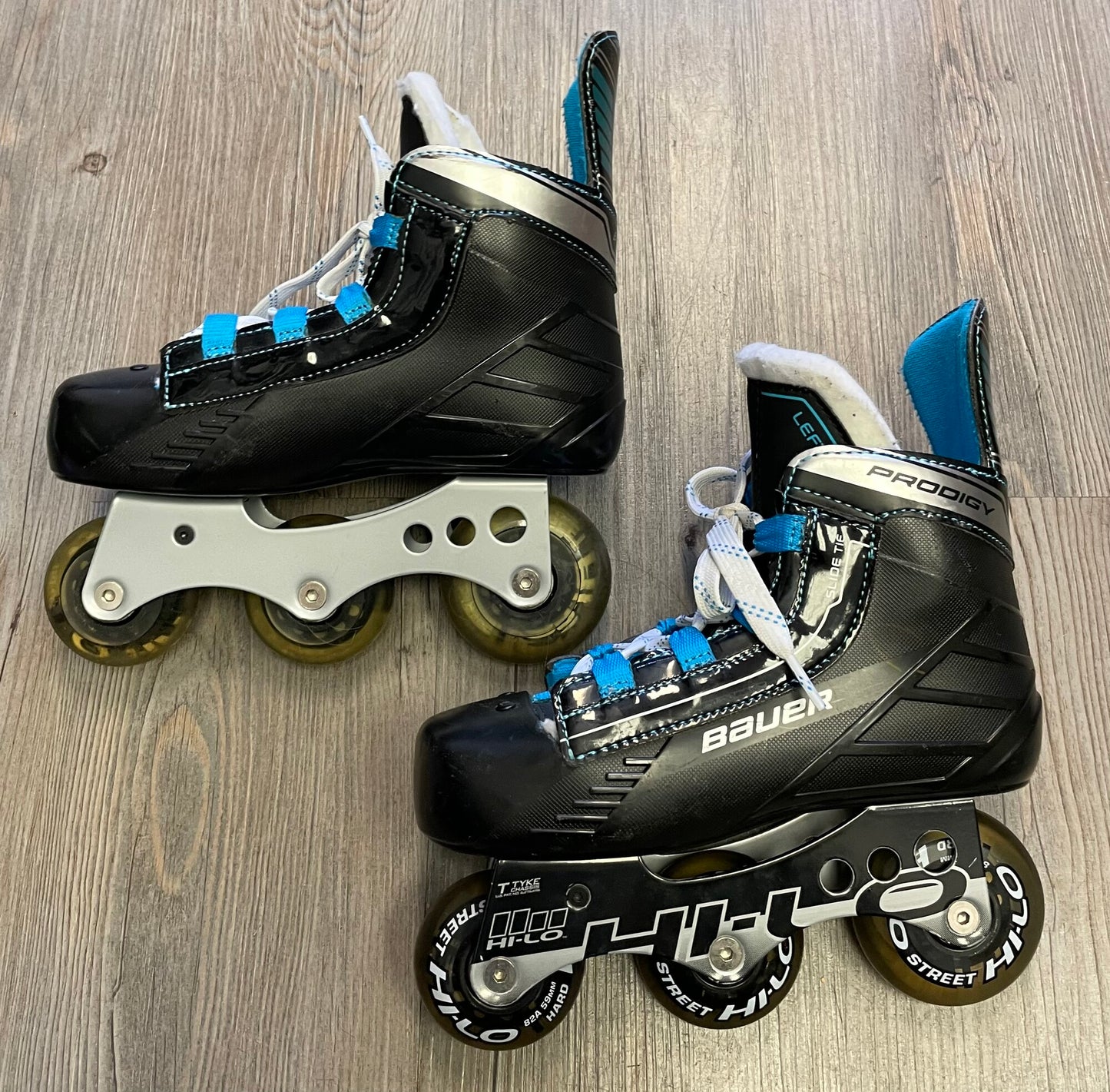 Black  Prodigy Roller Blades, 12Y