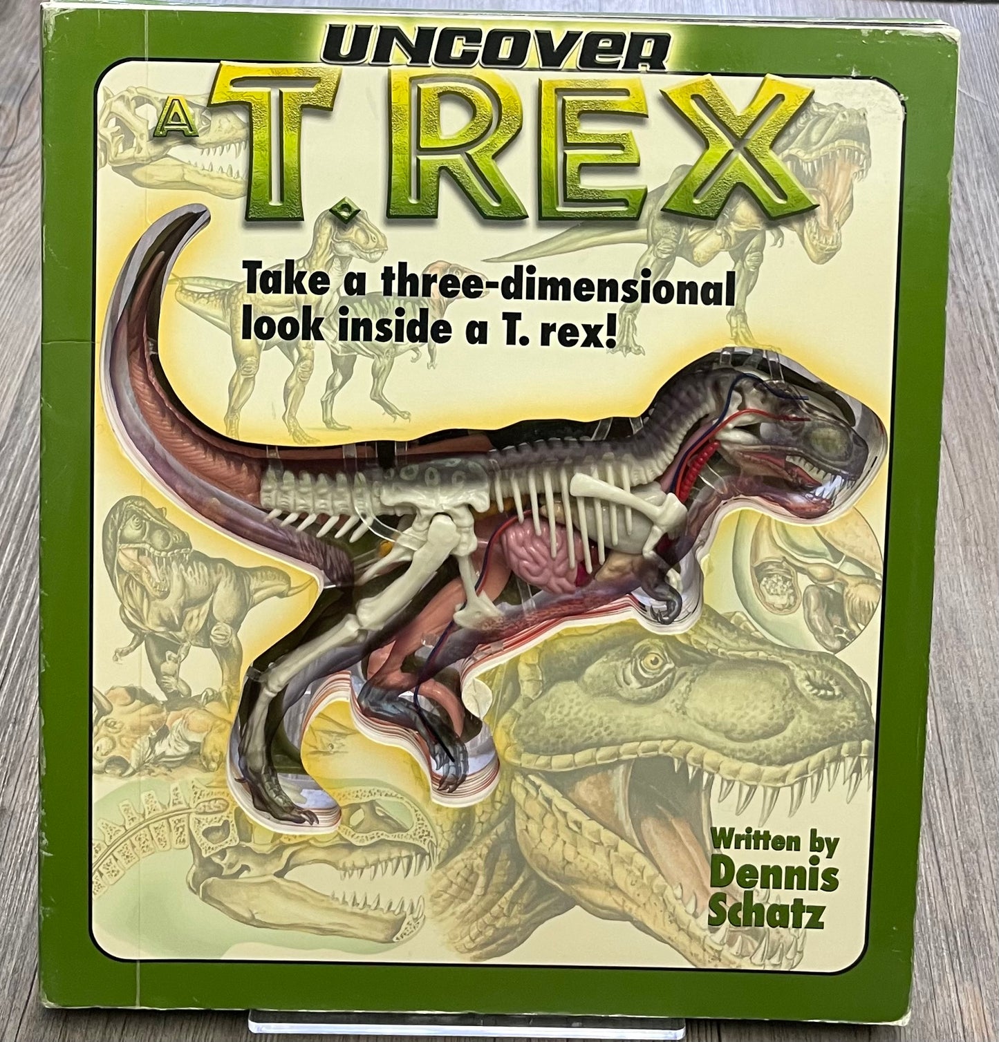 Multi  Uncover T.rex Dinosaur, Hardcover