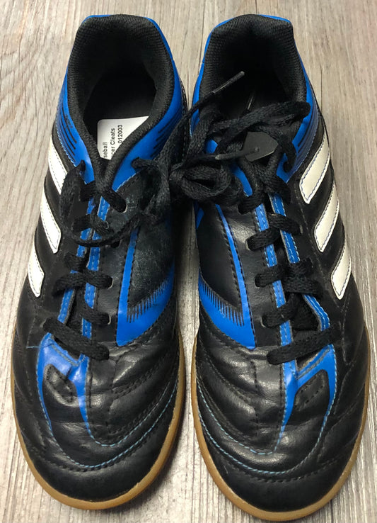 Black  Adidas Soccer Cleats, 1Y