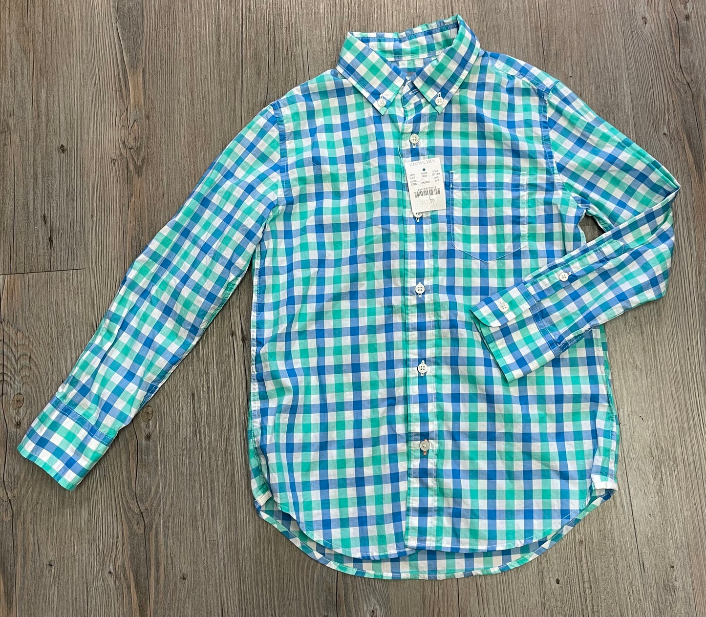 Multi  Crewcuts Shirt, 6-7Y