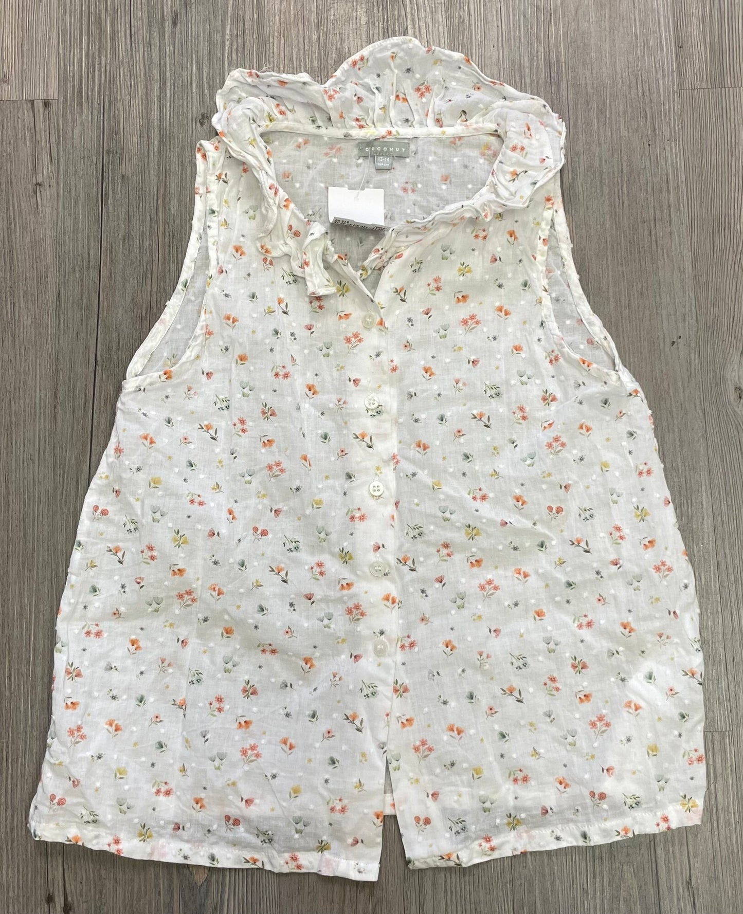 Orange  Zara Tank Top, 11-12Y