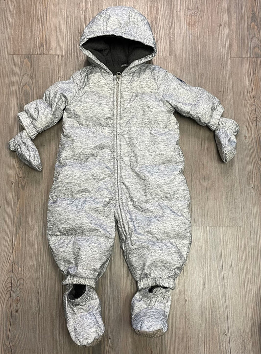 Grey  Baby Gap Downfill Snowsui, 0-6M