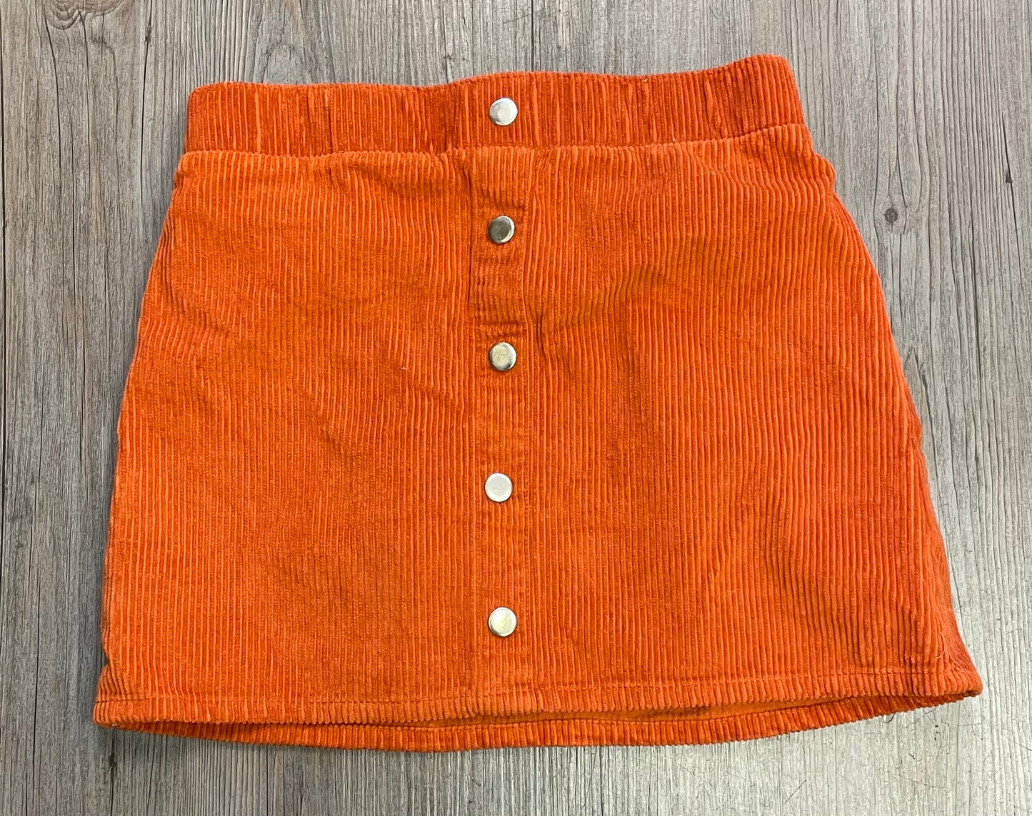 Orange  Isaac Mizrahi Corduroy Sk, 10-12Y
