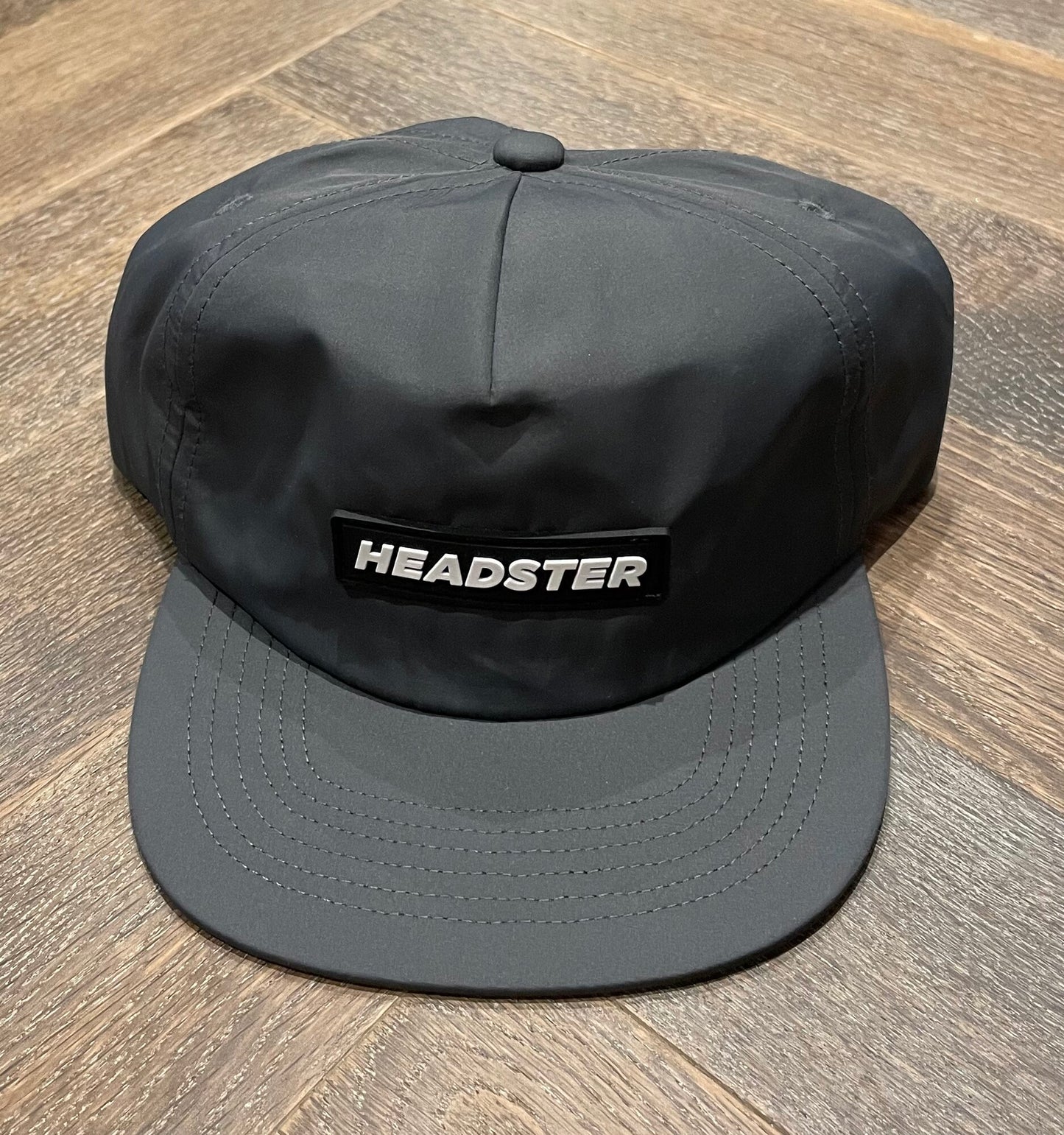 Grey  Headster Bucket Hat, 52CM