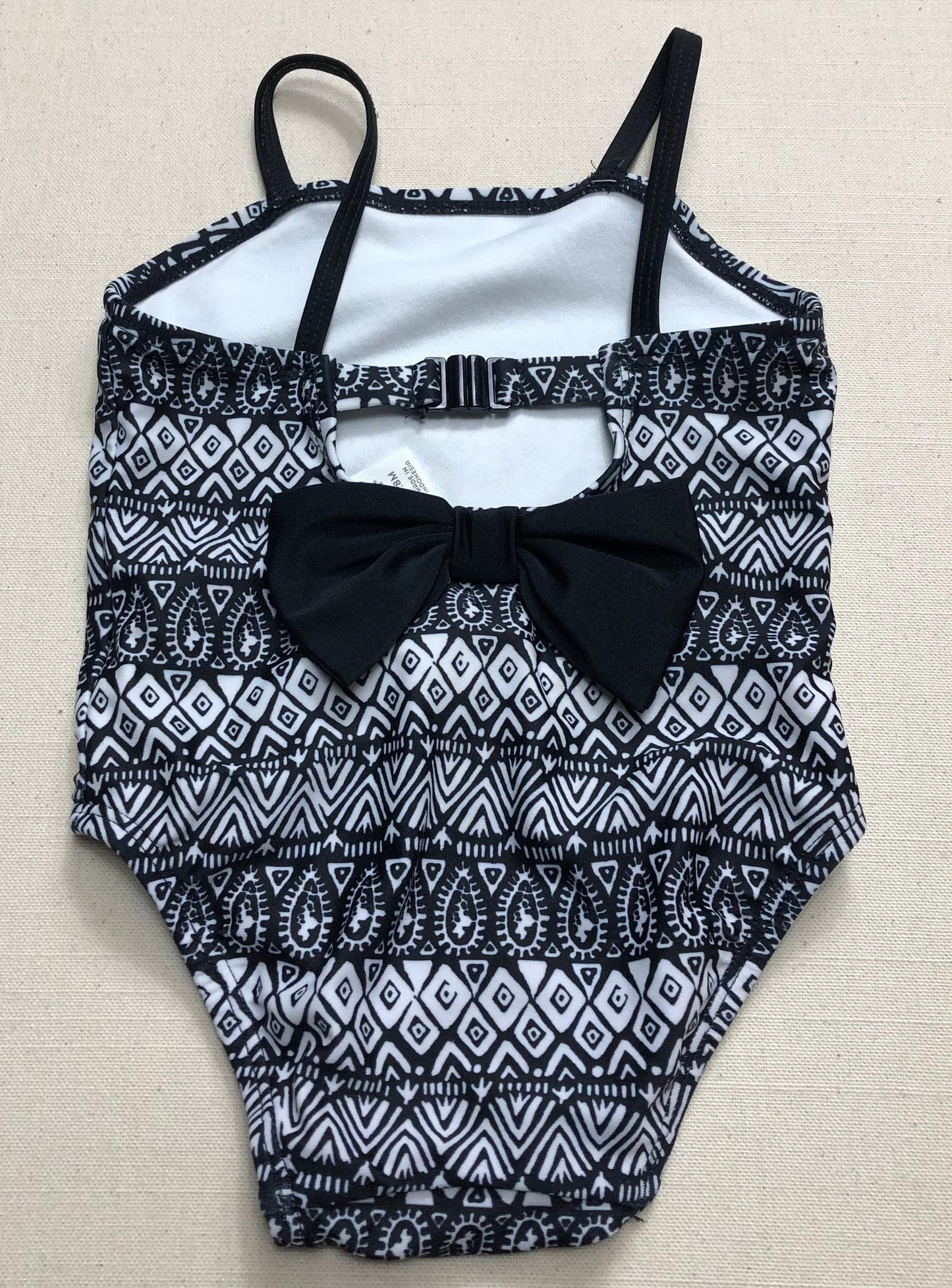 Blk/whit  Old Navy Bathingsuit, 12-18M