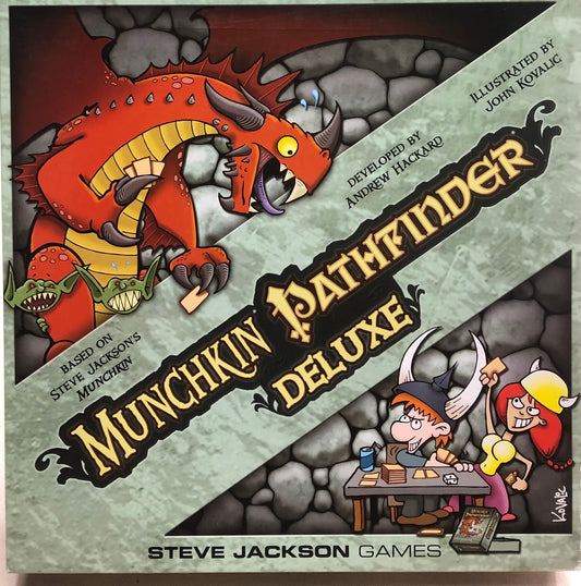 Multi  Munchkin Pathfinder Game, 12Y+