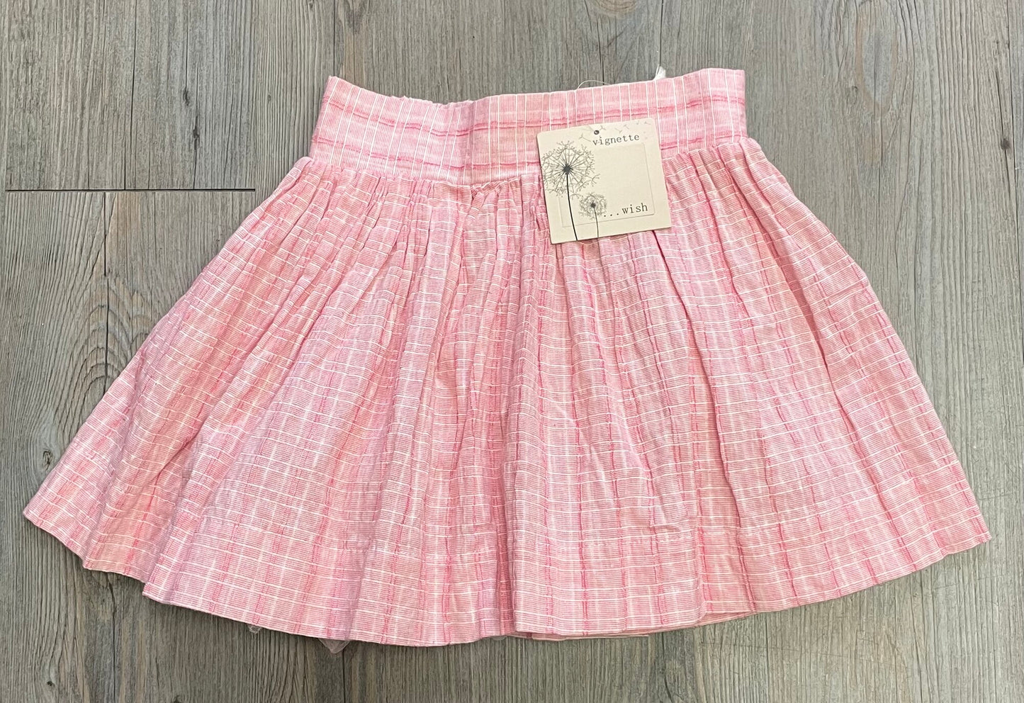 Pink  Vignette Skirt, 4Y