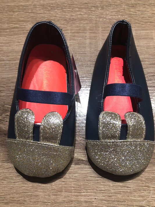 Navy  Billieblush Flat Shoes, 6T