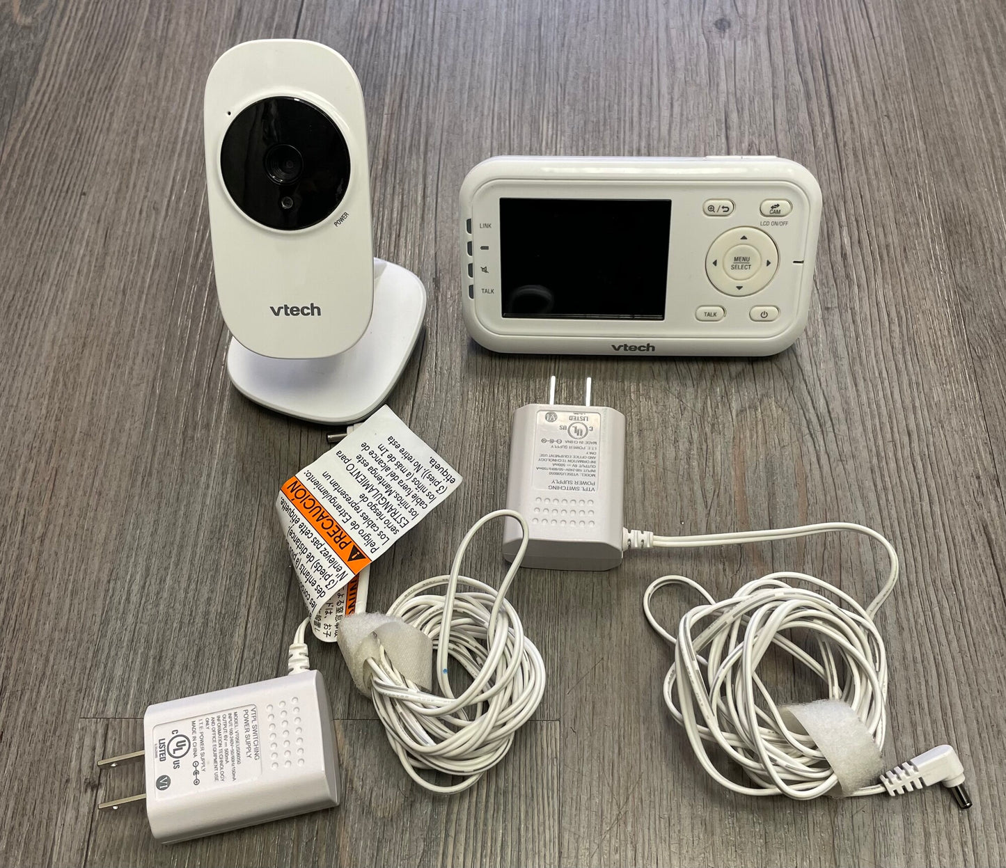 White  VTech Video Monitor, 2 Camera