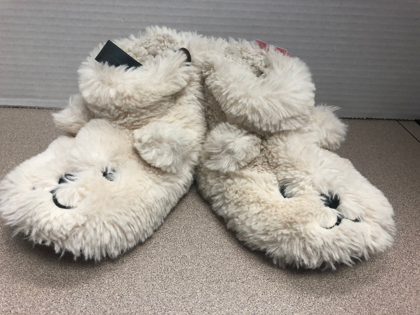 Cream  Roots Baby Booties, 12-24M