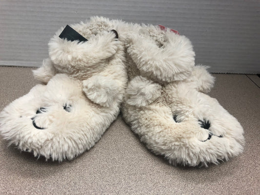 Cream  Roots Baby Booties, 12-24M