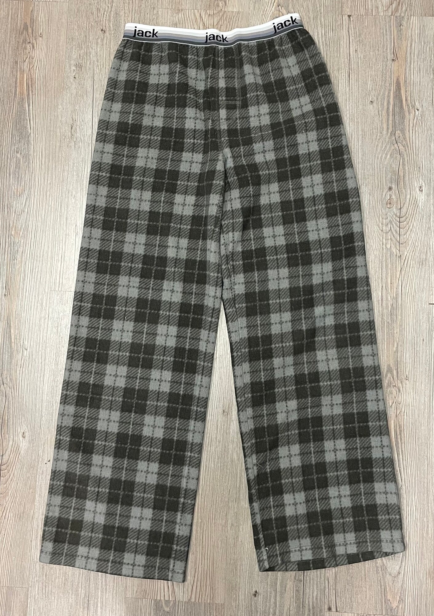 Grey  Jack Fleece Pj Bottom, 12Y