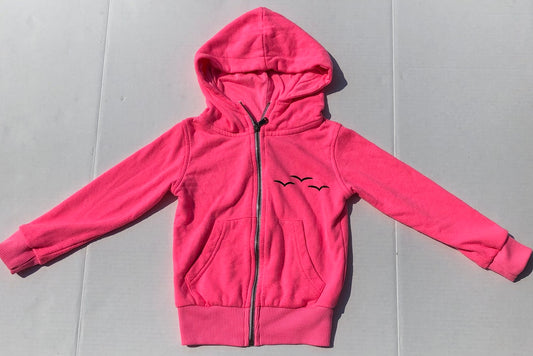 Pink  Lazy Pants Hoodie, 2Y