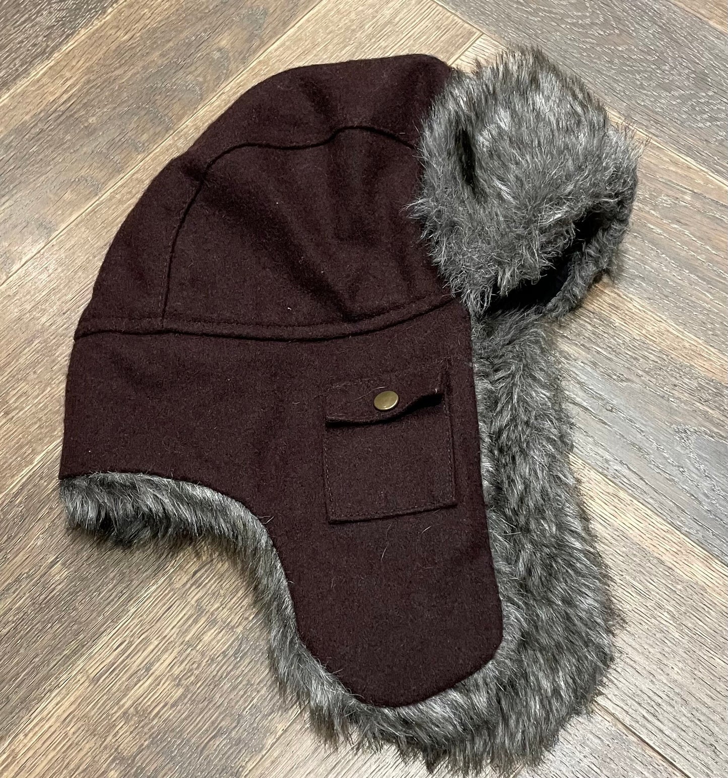 Brown  Lids.com Winter Hat, 12-14Y