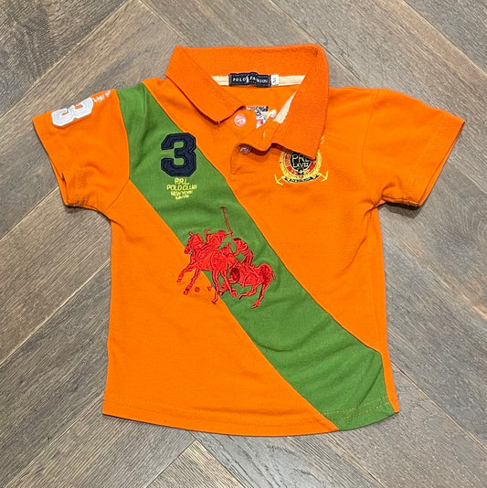 Multi  Multi Colored Polo, 3Y