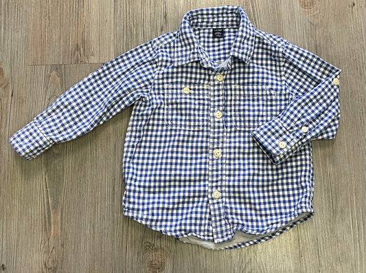 Blue  Baby Gap Lined Shirt, 2Y