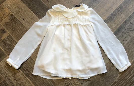 White  Mayoral Shirt, 5Y