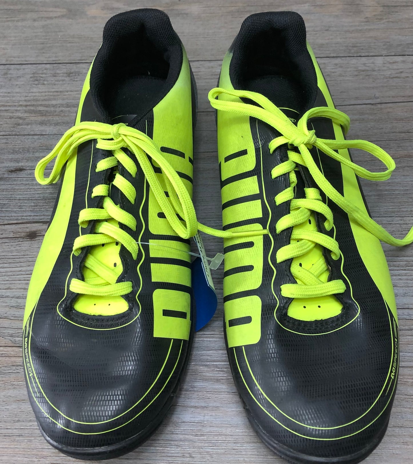 Lime  Puma Baseball Cleats, 6Y
